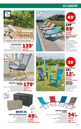 Prix et réduction Meuble dans le prospectus Hyper U en cours Offre Meuble dans le catalogue Hyper U du moment à la page 11