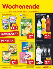 Coca Cola im Netto Marken-Discount Prospekt "Aktuelle Angebote" mit 49 Seiten (Neuwied)