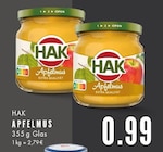 Apfelmus im Angebot bei E center in Gelsenkirchen Apfelmus Angebote von HAK bei E center Gelsenkirchen für 0,99 €