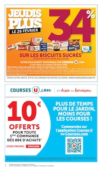 Catalogue Super U à Liergues cette semaine, valable du 24/02/2026 au 08/03/2026 Prospectus Super U à Liergues, "Super U", 48 pages de promos valables du 24/02/2026 au 08/03/2026