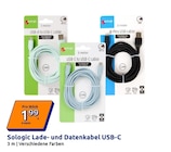 USB-A to USB-C cable Angebote von sologic bei Action Nordhorn für 1,99 €
