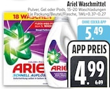 Waschmittel Angebote von Ariel bei EDEKA Regensburg für 4,99 €