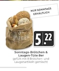 Sonntags-Brötchen & Laugen-Tüte 8er im Angebot bei Hieber in Lörrach Sonntags-Brötchen & Laugen-Tüte 8er Angebote bei Hieber Lörrach für 5,22 €