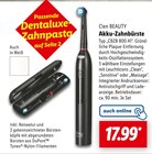 Akku-Zahnbürste Angebote von Cien BEAUTY bei Lidl Friedrichshafen für 17,99 €