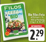 Bio Feta im Angebot bei E center in Moers Bio Feta Angebote von Filos bei E center Moers für 2,29 €