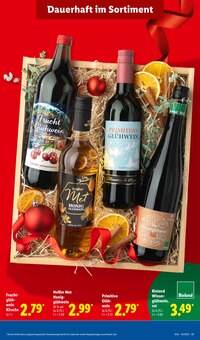 Glühwein im aktuellen Lidl Prospekt (Kassel) Glühwein im Lidl Prospekt "LIDL LOHNT SICH" mit 66 Seiten (Kassel)