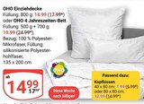 Aktuelles Einziehdecke Angebot bei GLOBUS in Koblenz ab 7,99 €