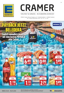 EDEKA Prospekt "Aktuelle Angebote" mit  Seiten (Sundern (Sauerland))