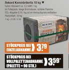 Kaminbriketts im Angebot bei V-Markt in Augsburg Kaminbriketts Angebote von Rekord bei V-Markt Augsburg für 3,59 €