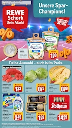 REWE Prospekt "Dein Markt" für Weinheim, 28 Seiten, 29.07.2024 - 03.08.2024