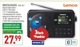 Digitalradio PDR-033 Angebote von Lenco bei Marktkauf Wuppertal für 27,99 €