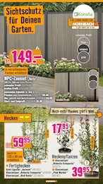 Sichtschutz im Hornbach Prospekt "Du willst es. Dann bau es." auf Seite 13