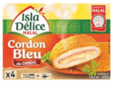 Cordons bleus de dinde halal surgelés - ISLA DÉLICE dans le catalogue Supeco