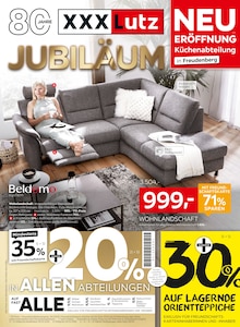 Aktueller XXXLutz Möbelhäuser Prospekt für Wiehl und Ungebung, Seiten zum blättern XXXLutz Möbelhäuser Prospekt JUBILÄUM mit Seiten in Wiehl und Umgebung