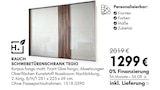 HARDECK Bramsche - Schwebetürenschrank Tegio Angebot im Prospekt Schwebetürenschrank Tegio bei HARDECK im Bramsche Prospekt für 1.299,00 €