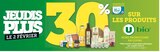 30% SUR LES PRODUITS U BIO à U Express dans Allauch 30% SUR LES PRODUITS U BIO à U Express dans Allauch