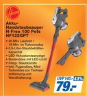 Aktuelle Waschmaschine Angebote bei famila Nordost in Langenhagen Aktuelles Akku-Handstaubsauger H-Free 100 Pets HF122GPT Angebot bei famila Nordost in Langenhagen ab 79,00 €