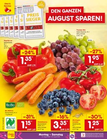 Tomaten im Netto Marken-Discount Prospekt "Aktuelle Angebote" mit 68 Seiten (Hamm)