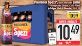 Spezi, auch zero oder Limo im EDEKA Prospekt Spezi, auch zero oder Limo von Paulaner im aktuellen EDEKA Prospekt für 10,49 €