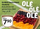 Deutschland-Obsttorte im Angebot bei GLOBUS in Trier Deutschland-Obsttorte Angebote von GLOBUS bei GLOBUS Trier für 7,90 €