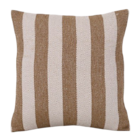 Coussin rayé marron et blanc dans le catalogue B&M