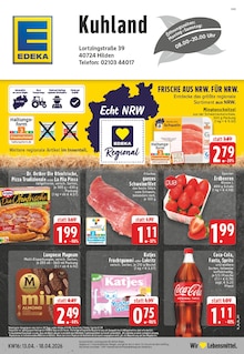 EDEKA Prospekt der Woche "Aktuelle Angebote" Seite 1, 13.04.2026 bis 18.04.2026 für Hilden Aktueller EDEKA Prospekt "Aktuelle Angebote" Seite 1 von 24 Seiten für Hilden