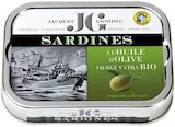 Sardine à l'huile d'olive - JACQUES GONIDEC en promo chez NaturéO Vanves à 4,25 €