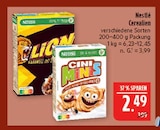 Lion Cerealien im Angebot bei Marktkauf in Fürth Lion Cerealien Angebote von Nestlé bei Marktkauf Fürth für 2,49 €