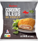 CORDONS BLEUS DE POULET SURGELÉS AUCHAN - AUCHAN - Auchan Hypermarché à Le Havre CORDONS BLEUS DE POULET SURGELÉS AUCHAN - AUCHAN en promo chez Auchan Hypermarché Le Havre à 15,90 €
