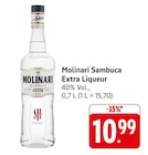 Sambuca Extra Liqueur im Angebot bei EDEKA in Ulm Sambuca Extra Liqueur Angebote von Molinari bei EDEKA Ulm für 10,99 €