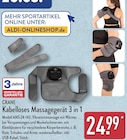 Kabelloses Massagegerät 3 in 1 Angebote von CRANE bei ALDI Nord Lemgo für 24,99 €