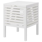 Hocker mit Aufbewahrung weiß Angebote von MUSKAN bei IKEA Emden für 39,99 €