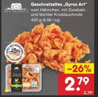 Aktuelles Geschnetzeltes "Gyros Art" Angebot bei Netto Marken-Discount in Nürnberg ab 2,79 €