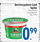 Topfen im Angebot bei EDEKA in Landshut Topfen Angebote von Berchtesgadener Land bei EDEKA Landshut für 0,99 €