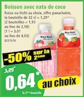 Norma Uckange - Promo Boisson avec nata de coco Promo Boisson avec nata de coco à 0,64 € dans le catalogue Norma à Uckange