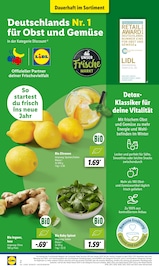 Bio Gemüse Angebot im aktuellen Lidl Prospekt auf Seite 2