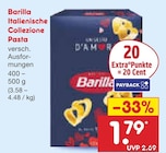 Italienische Collezione Pasta im Angebot bei Netto Marken-Discount in Stendal Italienische Collezione Pasta Angebote von Barilla bei Netto Marken-Discount Stendal für 1,79 €
