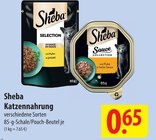 Selection mit Huhn Angebote von Sheba bei famila Nordost Celle für 0,65 €