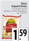 Original 1:2:3 Frites im EDEKA Prospekt Original 1:2:3 Frites von McCain im aktuellen EDEKA Prospekt für 1,59 €