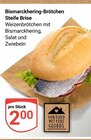 Bismarckhering-Brötchen im Angebot bei GLOBUS in Salzgitter Bismarckhering-Brötchen Angebote von Steife Brise bei GLOBUS Salzgitter für 2,00 €