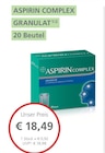 Complex Granulat von Aspirin für 18,49 € bei LINDA Partnerapotheke im Angebot Complex Granulat von Aspirin im aktuellen LINDA Partnerapotheke Prospekt