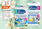 Spülmaschinen Hygiene-Reiniger im Angebot bei Müller in Singen Spülmaschinen Hygiene-Reiniger Angebote von Dr. Beckmann bei Müller Singen für 2,49 €