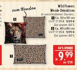 Wild Flowers Wende-Dekokissen im Angebot bei Marktkauf in Fürth Wild Flowers Wende-Dekokissen Angebote bei Marktkauf Fürth für 9,99 €