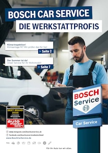 Bosch Car Service Prospekt Bosch Car Service. Die Werkstattprofis. mit  Seiten in Oberrot und Umgebung