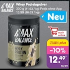 Whey Proteinpulver Vanilla Flavor von Max Balance im aktuellen Netto Marken-Discount Prospekt