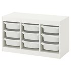 Aufbewahrung mit Boxen weiß/weiß Angebot in Lößnitz Aufbewahrung mit Boxen weiß/weiß im aktuellen Prospekt bei IKEA in Lößnitz