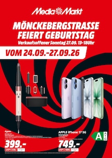 Aktueller MediaMarkt Saturn Prospekt (Ahrensburg, 14 Seiten zum blättern MediaMarkt Saturn Prospekt MÖNCKEBERGSTRASSE FEIERT GEBURTSTAG mit 14 Seiten
