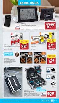 Akku-Bohrschrauber Angebot im ALDI Nord Prospekt, gültig von 05.05.2025 bis 10.05.2025 Akku-Bohrschrauber Angebot im aktuellen ALDI Nord Prospekt auf Seite 19