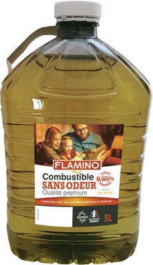 de FLAMINO Combustible sans odeur 3x5 L de FLAMINO