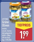 Grüne Oliven von Lyttos für 1,99 € bei ALDI Nord im Angebot Grüne Oliven von Lyttos im aktuellen ALDI Nord Prospekt